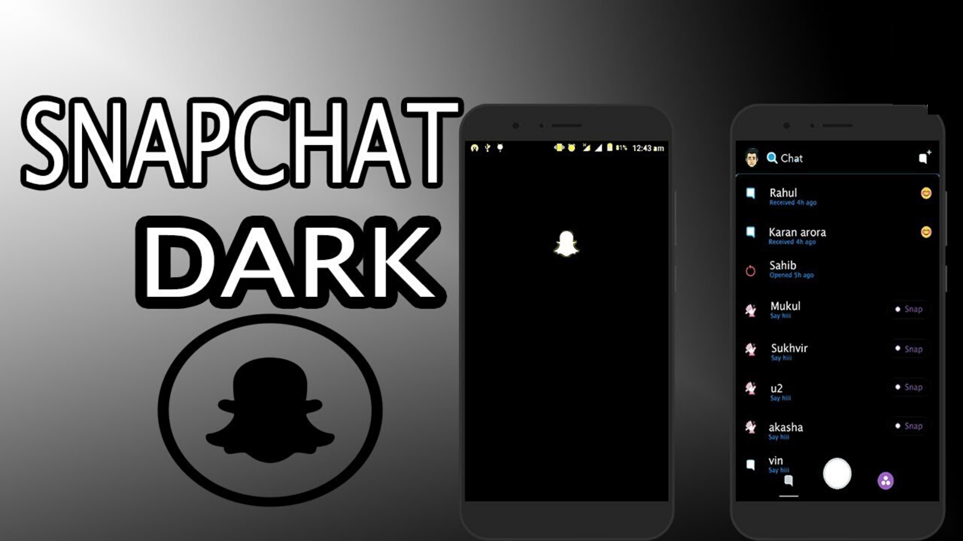 Steps To Enable Dark Mode On Snapchat